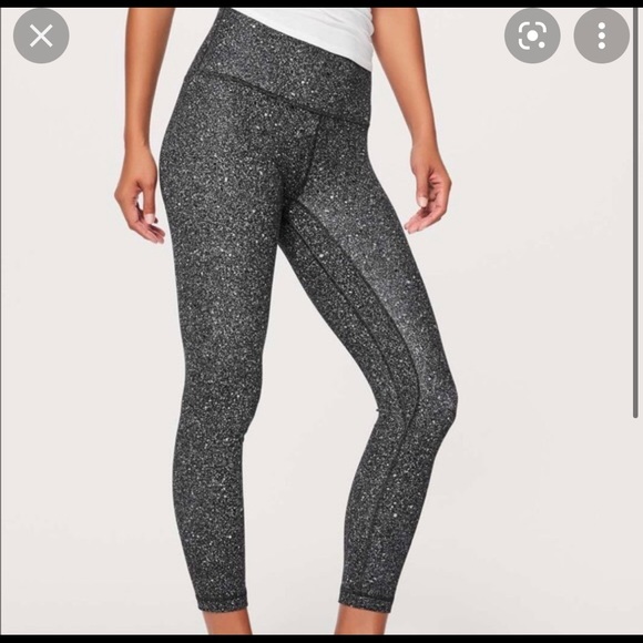 Lululemon - Align Pant - Size 2 - Black & White Speckled - Picture 4 of 4